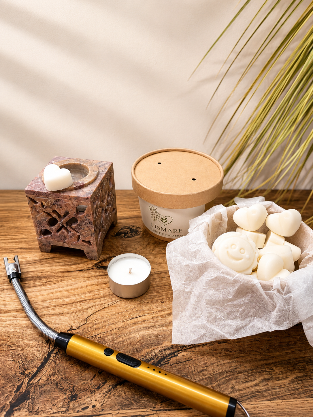 Wax Melts de soja para quemador – Bombones aromáticos, sinergia de uva dulce y frutal – Raíz del Vinalopó – Lismare_4