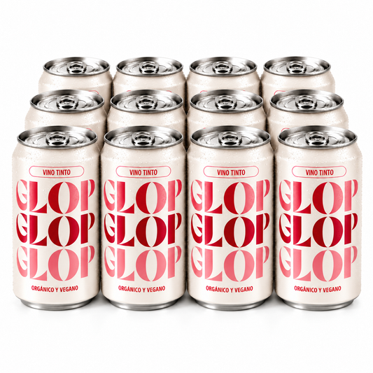 Pack 12 Latas Vino Tinto Eco Vegano Lata 250ml_0