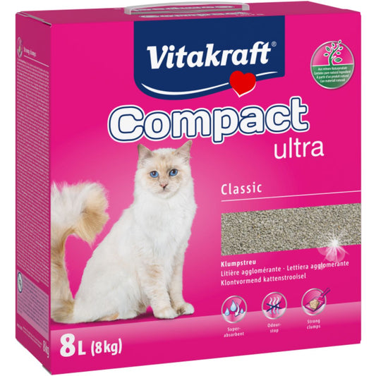 Vitakraft Compact Ultra Arena aglomerante 4 L