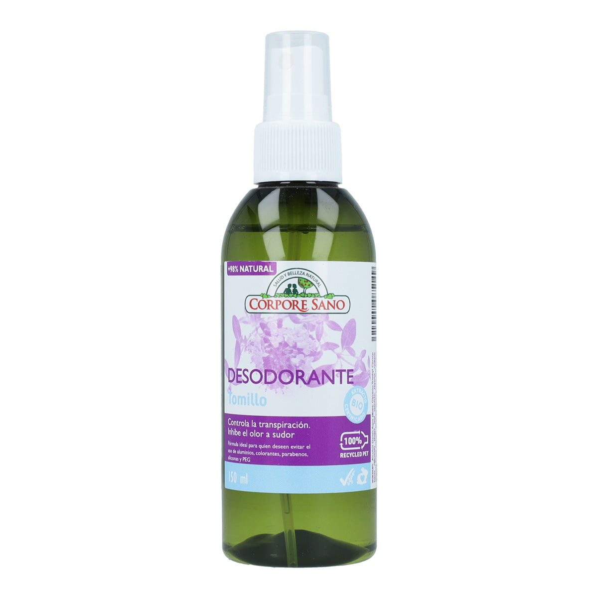 Desodorante tomillo Corpore Sano 150 ml