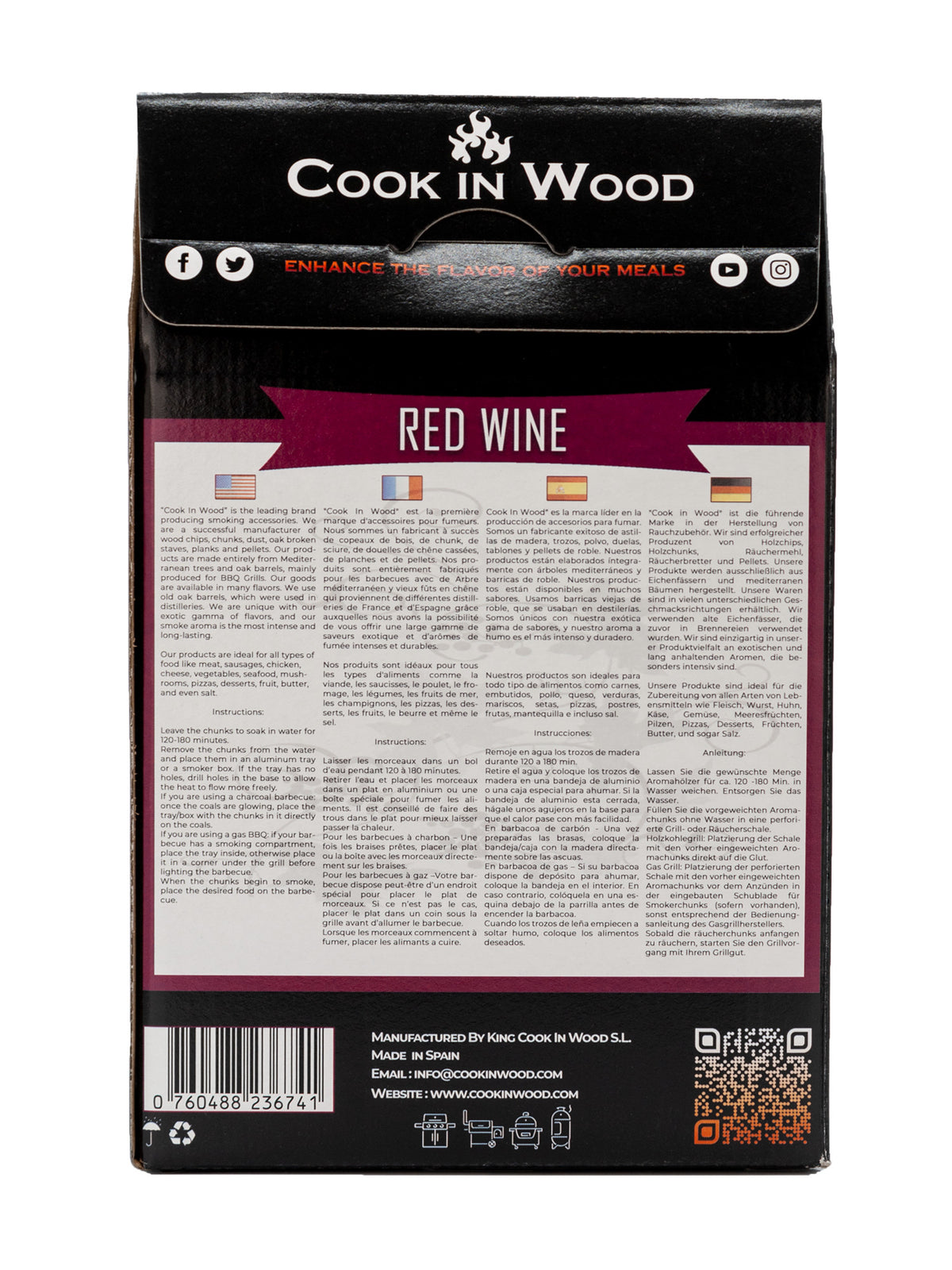 Virutas De Ahumado De Barrica De Roble De Vino Tinto_1