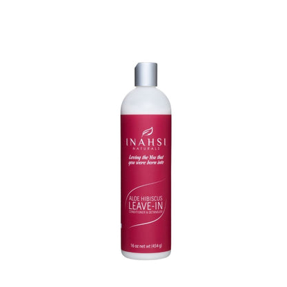Leave-in Aloe Hibiscus Leave-in Conditioner &amp; Detangler Inahsi Naturals 454g Xl_0