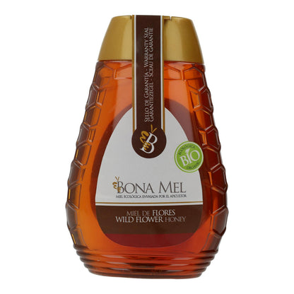 Miel de Mil Flores Ecológica (Anti Goteo) Bona Mel, 350 g