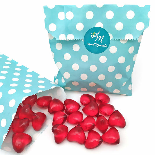 Pack Regalo 12 Perlas Baño En Forma De Corazón - Con Aceite De Soja - Hidrata, Suaviza Y Perfuma La Piel - Aroma Fresas_0