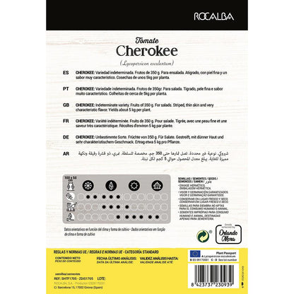 Semillas de Tomate Colección Cherokee