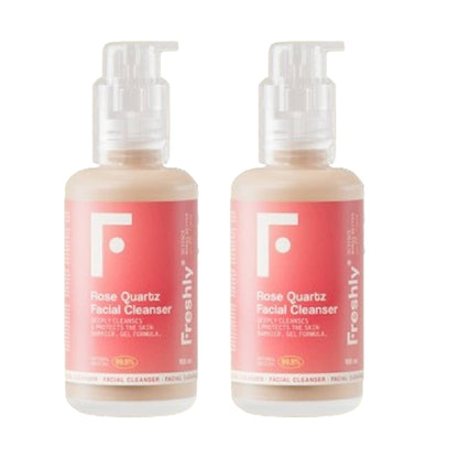 Pack 2x Limpiador Facial Rose Quartz Freshly 100ml