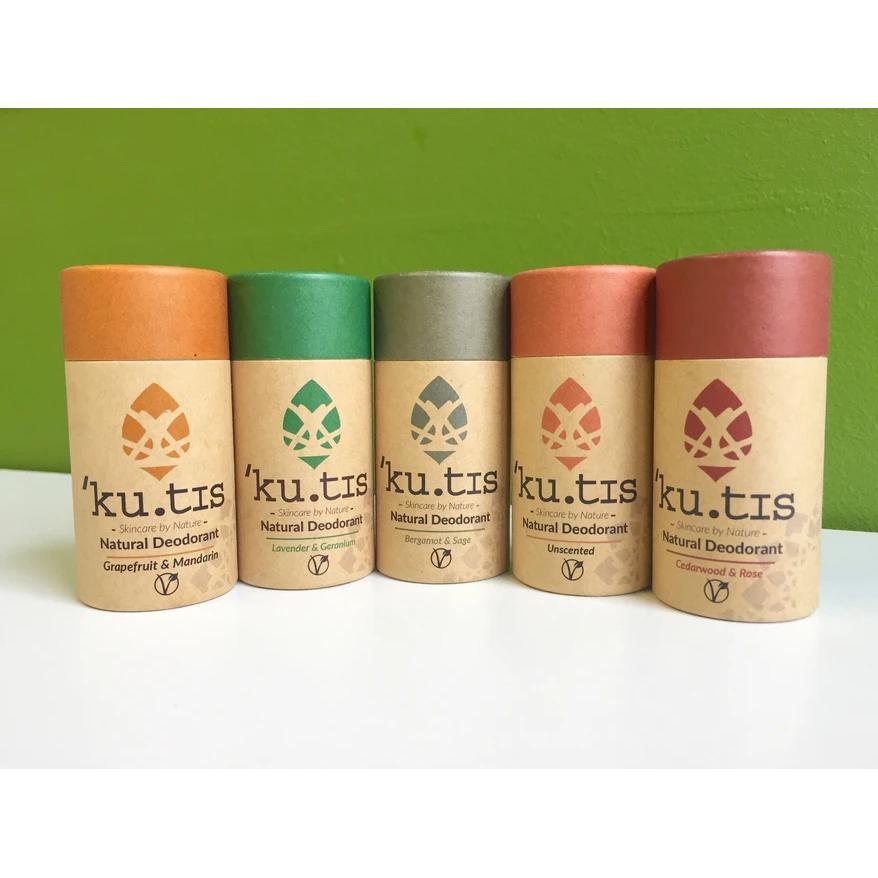 Desodorante ecológico Zero Waste Cedro y rosa Kutis 55 g