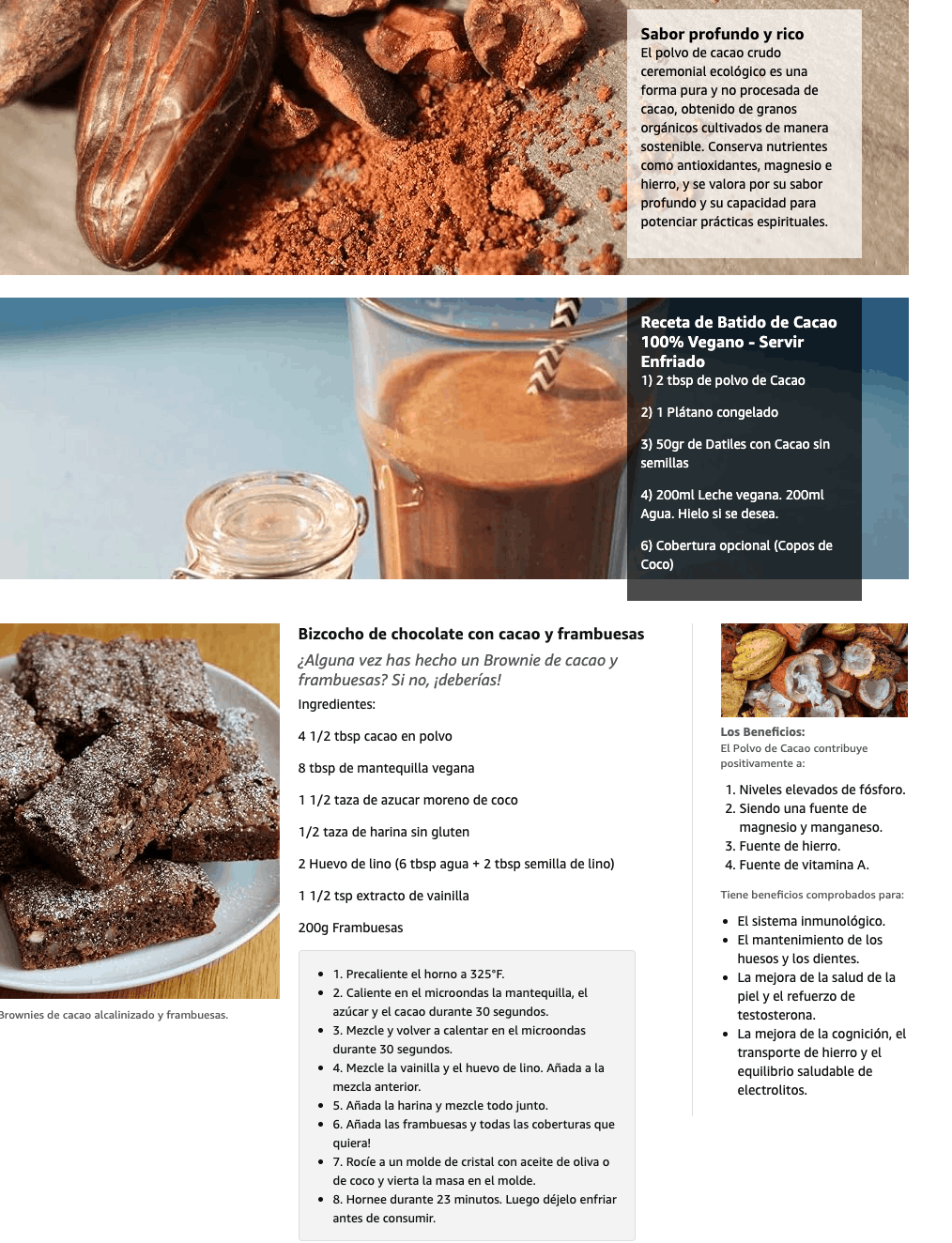Cacao En Polvo Bio - 4kg (1kg Envase Retail + 3kg Bolsa Granel De Recarga) | Cacao Puro Ecológico Vegano Para Repostería_4