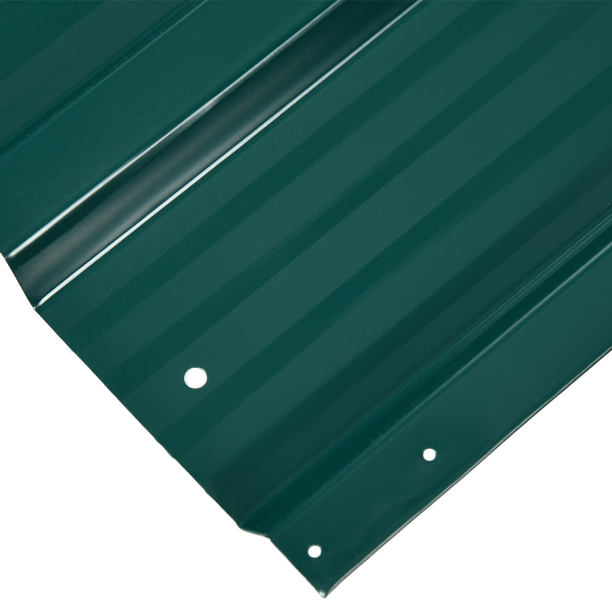 Paneles Acero Galvanizado Outsunny Acero Galvanizado Verde 129x45 Cm_3