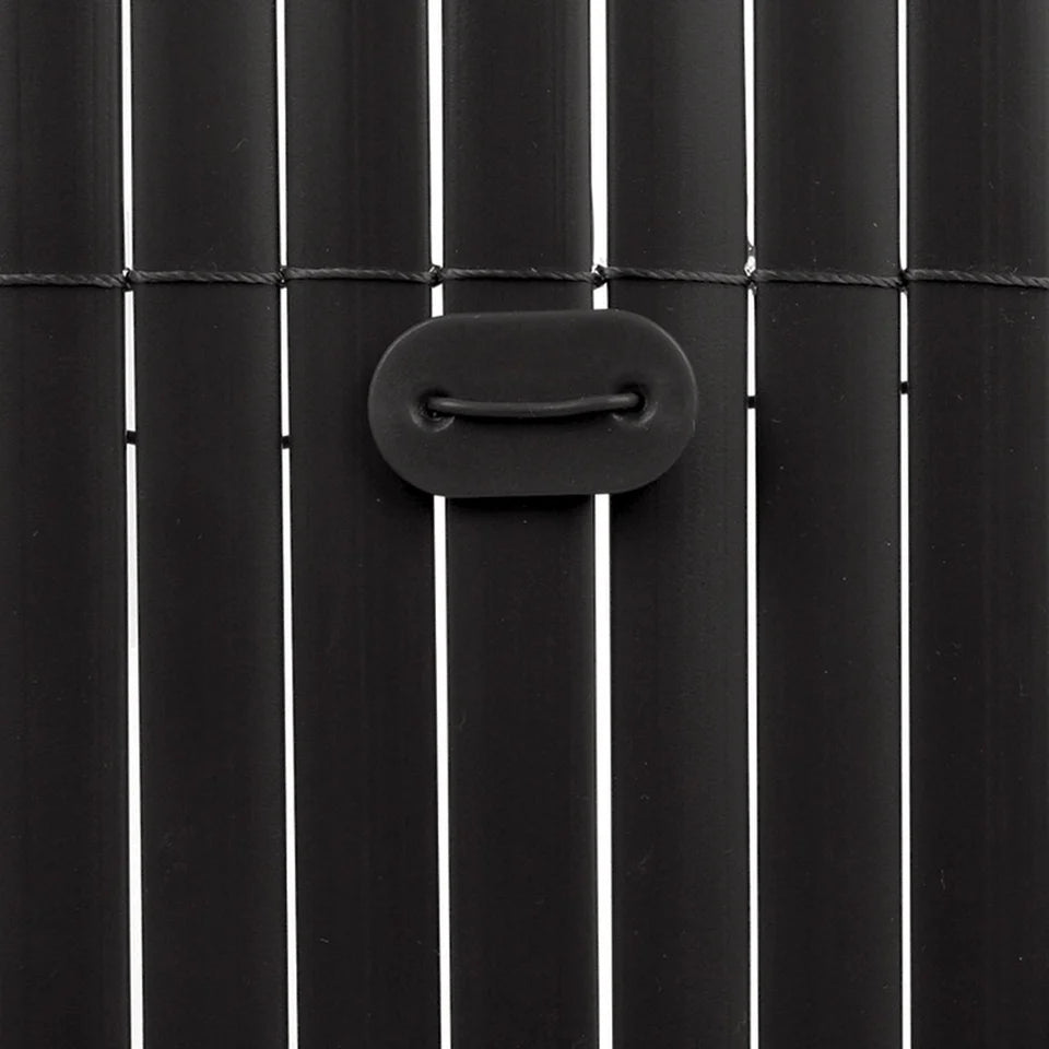 Pack Instalación Cañizo Pvc Recycane 20 Mm 9 Metros Antracita 1,5x3 M_0