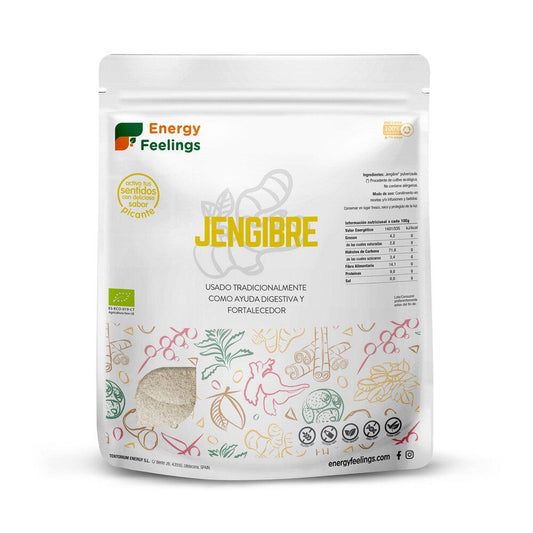 Jengibre ECO en polvo Energy Feelings 1 kg