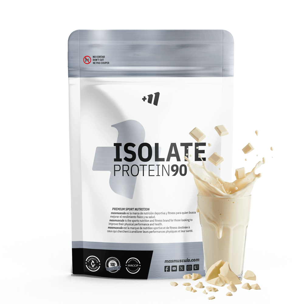 Isolate 90 Cfm - 500 G - Chocolate Blanco - Aumenta La Masa Muscular - Masmusculo_0