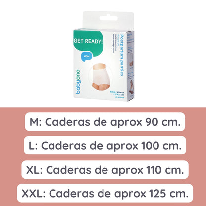 Braguitas Cullote Postparto Uso Multiple M 2u._4