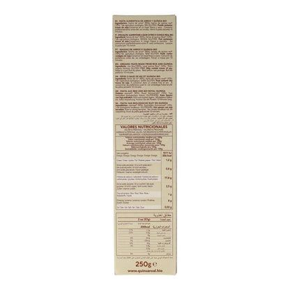 Espaguetis Arroz y Quinoa Real sin gluten Quinua Real 250 g