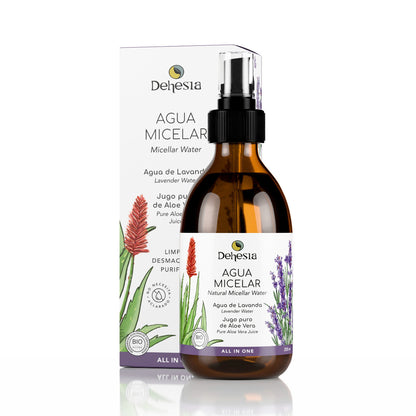 Agua Micelar Natural Bio | Limpiador Facial Y Desmaquillante Ojos 250ml_0