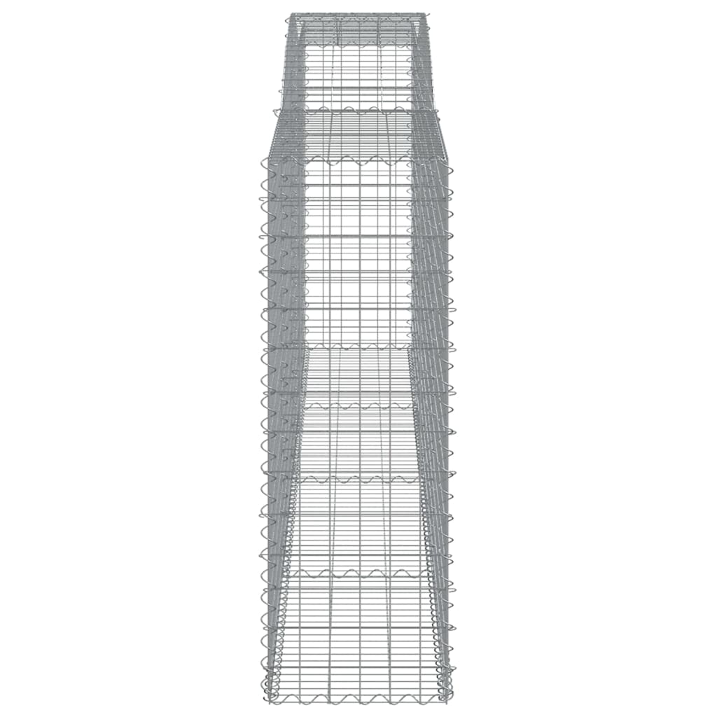Cestas Gaviones 10 Uds Forma De Arco Hierro 400x50x140/160 Cm_4