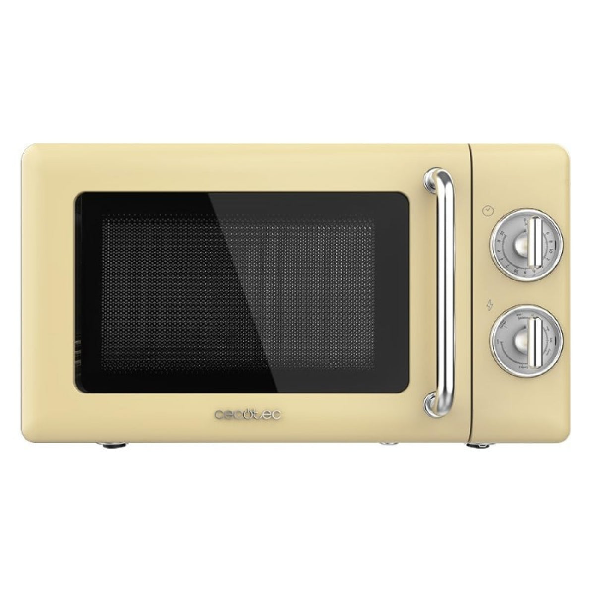 Microondas Mecánico Con Grill De 20 L Proclean 3110. 700 W En 6 Niveles, Temporizador Hasta 30 Minutos, Modo Descongelación, Diseño Vintage En Amari_0