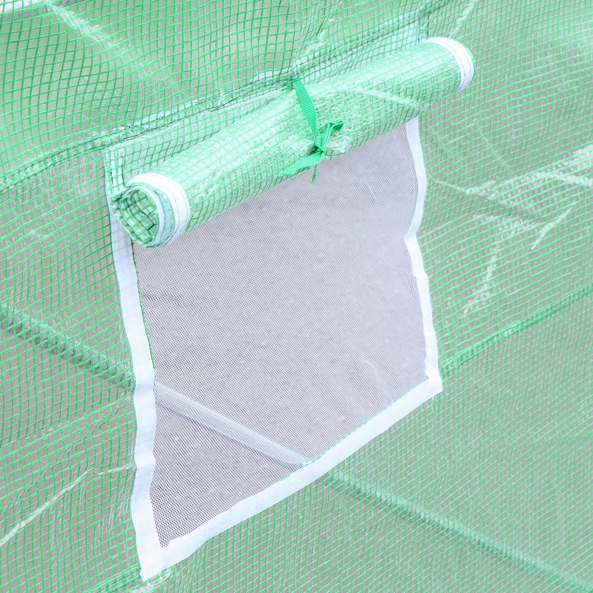 Invernadero Outsunny Verde 450x300x205 Cm Acero_3