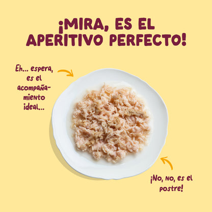 Filetes de pollo con pavo para gatos Edgard &amp; Cooper 70 g
