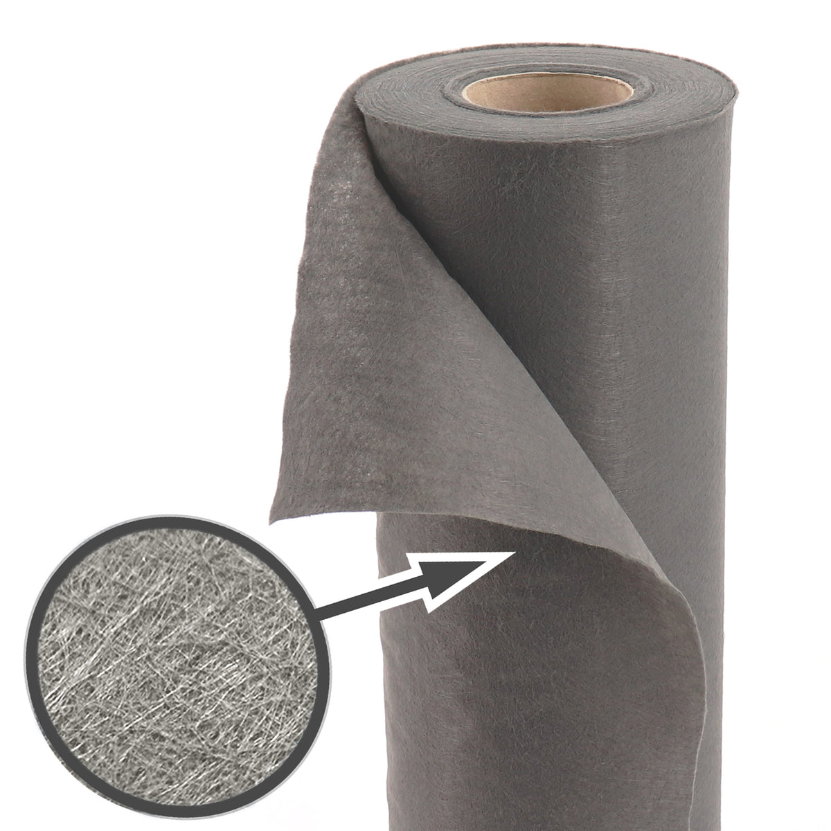 Geotextil Gris 120 G/m², 100 M² × 1 M: Drenaje, Filtración, Separación Y Protección Para Jardín Y Pavimento_3