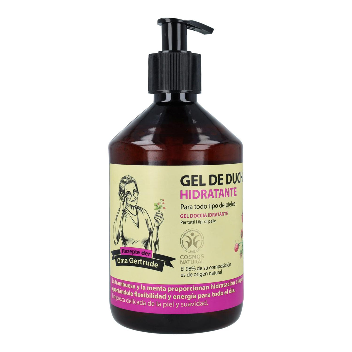 Gel ducha hidratante todo tipo de pieles Oma Gertrude 500 ml
