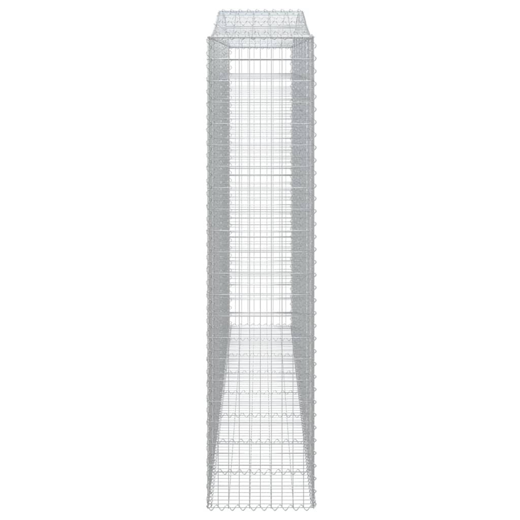 Cestas De Gaviones 7 Uds Forma De Arco Hierro 400x50x220/240 Cm_4
