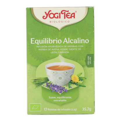 Yogi Tea BIO Equilibrio Alcalino, 17 bolsitas