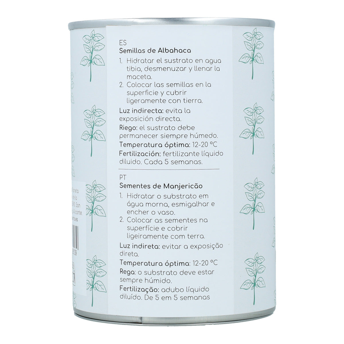 Kit de cultivo aromáticas Albahaca Planeta Huerto