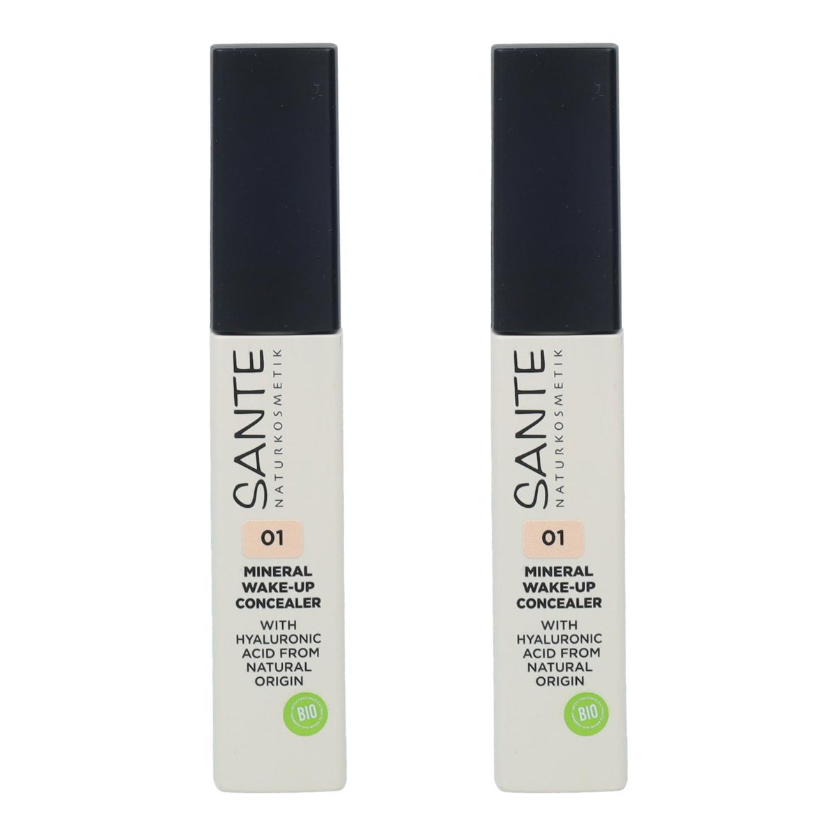 Pack x2 Corrector Mineral Wake-Up 01 Neutral Ivory Sante 8 ml