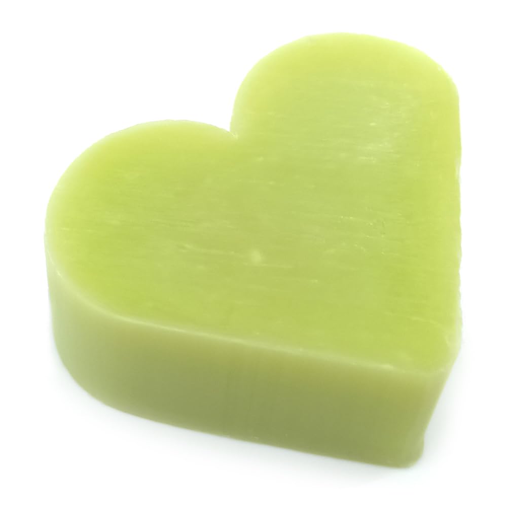 25 Jabones Aromáticos Con Forma De Corazón - Detalle Para Invitados De Eventos - Jabón Glicerina Con Aroma A Té Verde_1