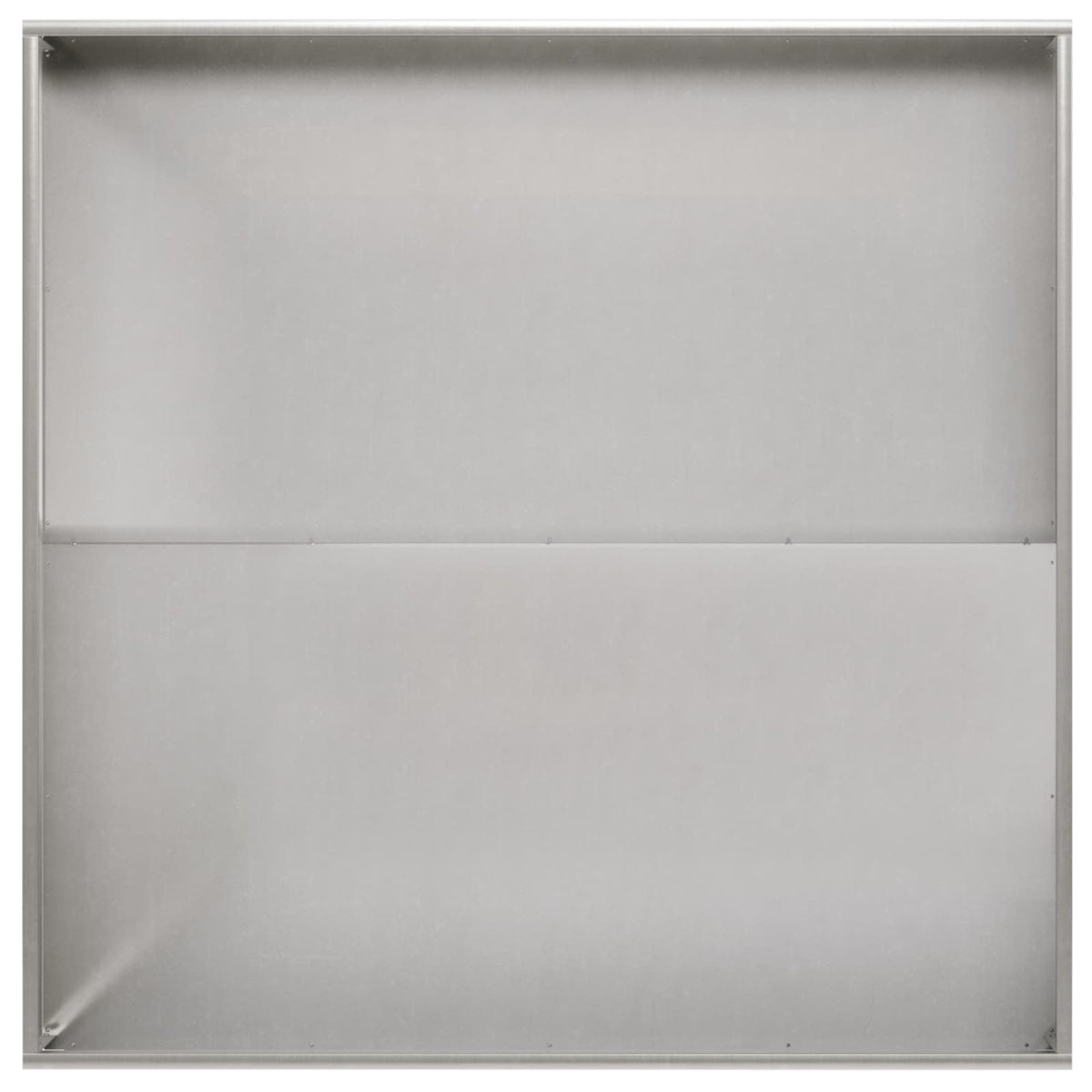Macetero De Jardín Plateado 80 X 80 X 20 Cm Acero Inoxidable_3