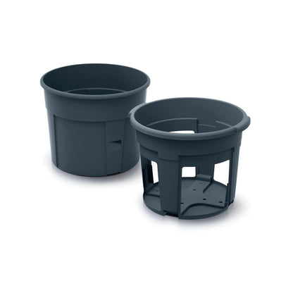 Macetero Para Cultivo De Patatas Prosperplast Potato Grower De Plastico En Color Antracita 39,2 (largo) X 39,2 (ancho) X 31,6 (alto) Cm_0