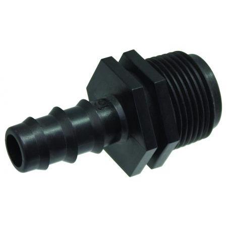 Adaptador macho 16 mm 1/2" - 16 mm Planeta Huerto
