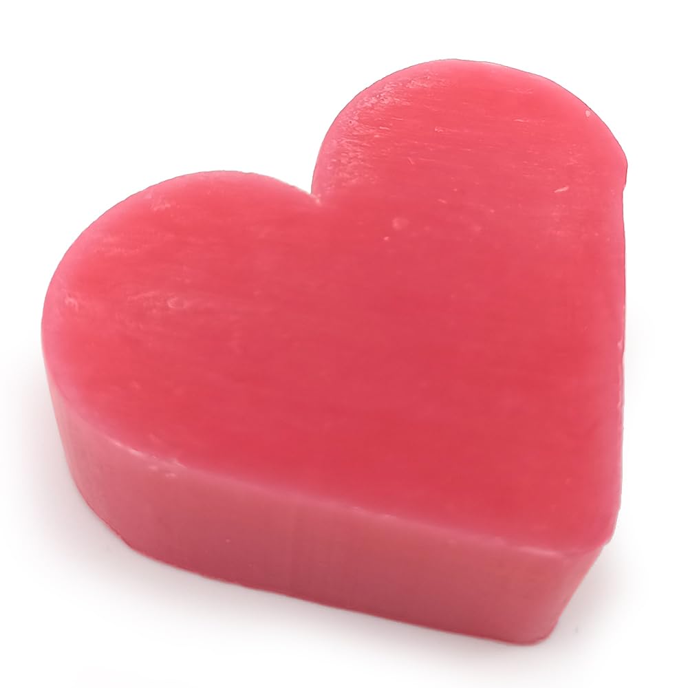 25 Jabones Aromáticos Con Forma De Corazón - Detalle Para Invitados De Eventos - Jabón Glicerina Con Aroma A Rosas_1