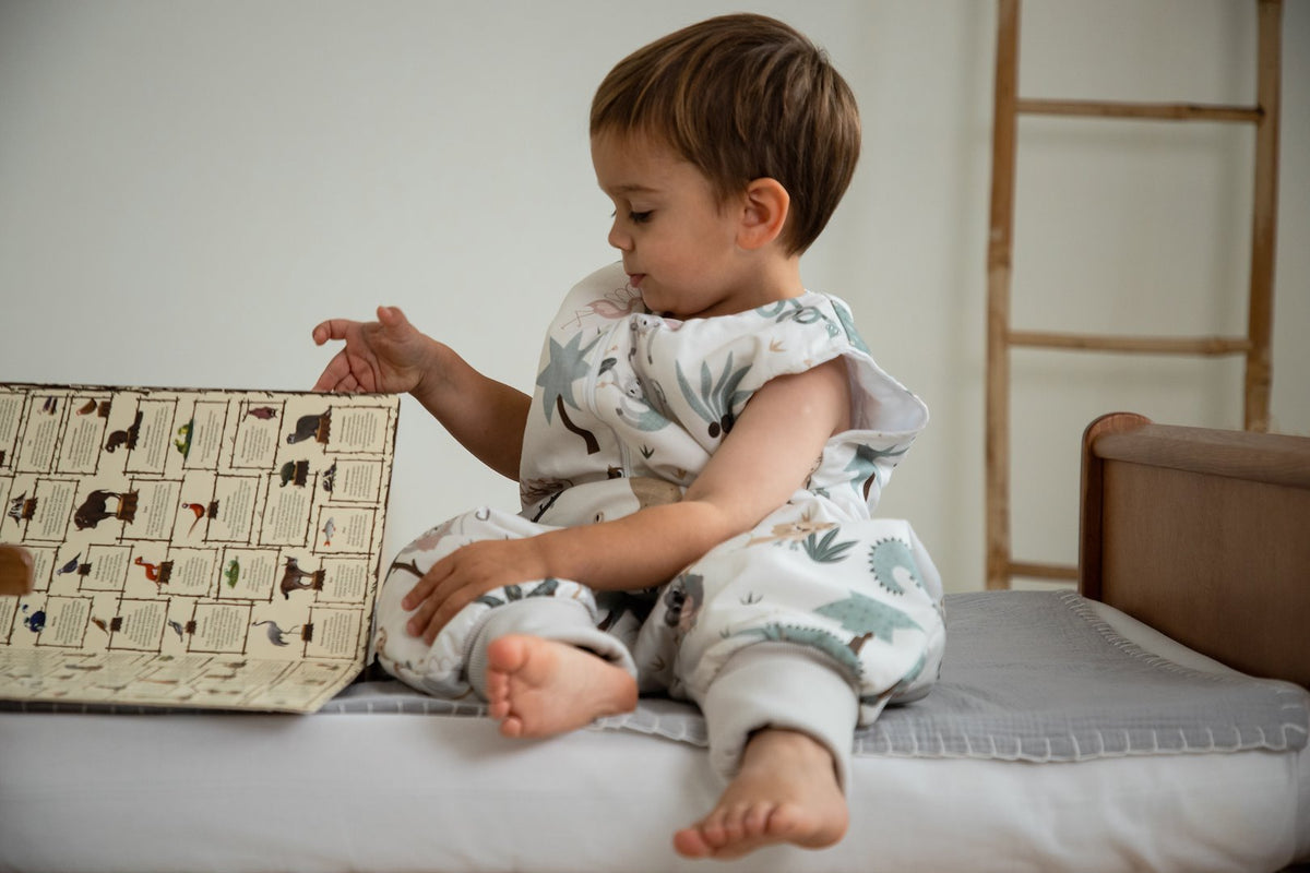 Pijama Manta Con Pies Saco De Dormir T-s Tog 1,5 12-36m Tropic Fun_3