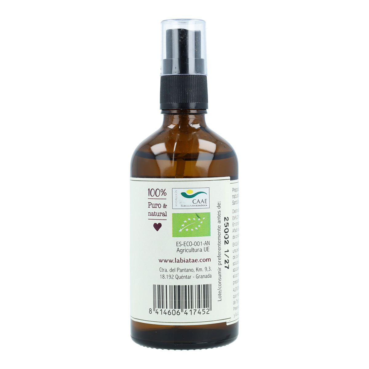 Hidrolato De Manzanilla Bio Labiatae 100 ml