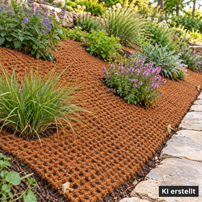 Estera De Terraplén De 31 M De Coco Revestimiento De Estanque De 1 M De Ancho Estera De Coco 750 G_4