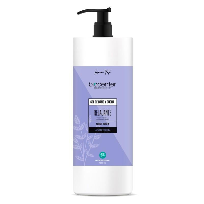 Gel de baño y ducha relajante Lavanda y Verbena TOP Biocenter 1l