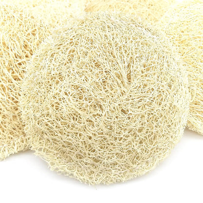 Disco exfoliante de lufa natural - Elimina durezas en talones, codos - Exfoliante facial - Cultivada en Galicia_1