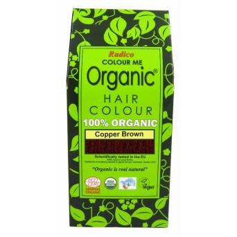 Tinte vegetal castaño cobrizo Radico 100 g