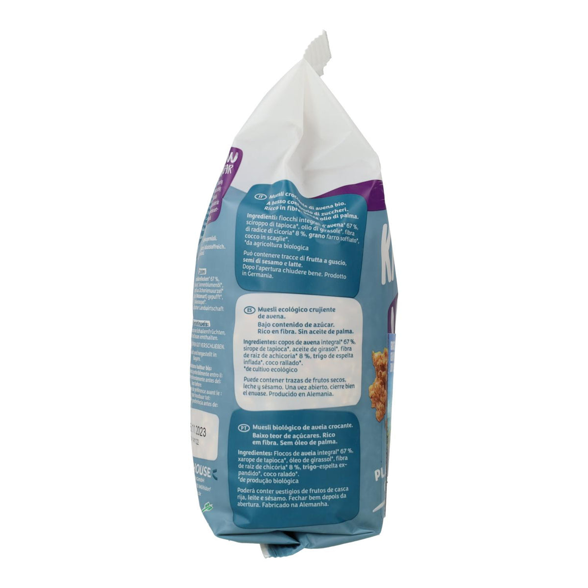 Muesli Krunchy de Avena bajo en azúcar Barnhouse 375 g