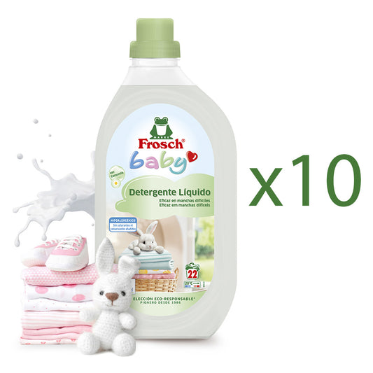 Pack 10x Baby detergente Frosch 1500 ml