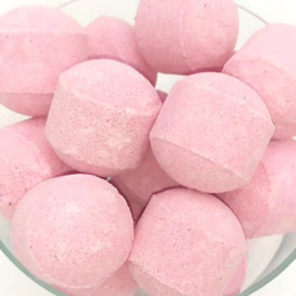 Caja 50 Mini Bombas Efervescentes Para Manicura Y Pedicura - Ablandan Durezas, Uñas Y Cutículas - Aroma Frambuesa_1