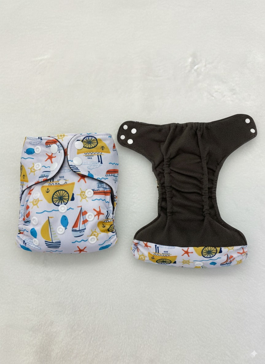 Pañal De Tela Reutilizable Bambú Carbón Activado Valeria Adznadons Recién Nacido 1.5-3kg Certificado Oeko-tex_3