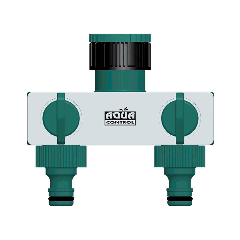 Derivación 2 Salidas Independientes PVC Aqua Control