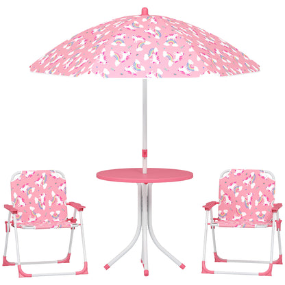 Conjunto Infantil Jardín Aiyaplay Acero, Plástico Rosa 49.5x49.5x50 Cm_0