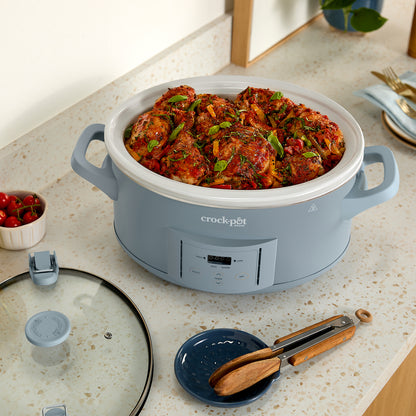 Crock-Pot Olla de Presión Lenta Digital 6,6L Cook &amp; Carry 9+personas CSC123X