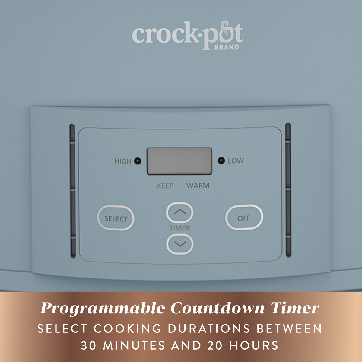Crock-Pot Olla de Presión Lenta Digital 6,6L Cook & Carry 9+personas CSC123X