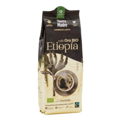 Café molido Etiopía oro 100% Arábica Bio Tierra Madre 250g