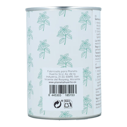 Kit de cultivo aromáticas Hierbabuena Planeta Huerto